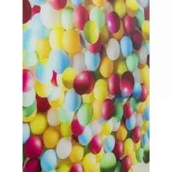 New Glasbild Balloon Elephant 100X150Cm Bilder