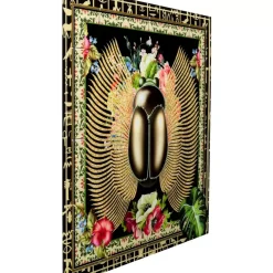 Online Glasbild Beetle Flower 100X100Cm Bilder