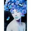 Best Glasbild Blue Queen 80X120Cm Bilder