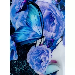 Best Glasbild Blue Queen 80X120Cm Bilder