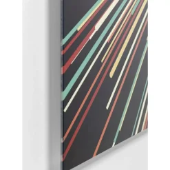 Outlet Glasbild 3D Light Speed 100X100Cm Bilder