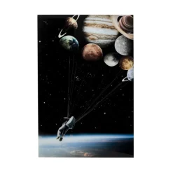 Clearance Glasbild Flying Astronaut 100X150Cm Bilder