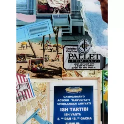 Clearance Glasbild Holiday In The 60S 120X150Cm Bilder