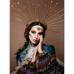 New Glasbild Magic Goddess 100X150Cm Bilder