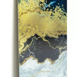 Best Glasbild Metallic Ocean 100X100Cm Bilder