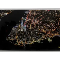 Outlet Glasbild Midnight City 180X120Cm Bilder