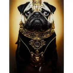 Best Glasbild Prince Pug 40X60Cm Bilder