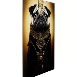 Best Glasbild Prince Pug 40X60Cm Bilder