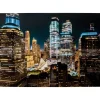 Sale Glasbild Skyline Night 150X100Cm Bilder