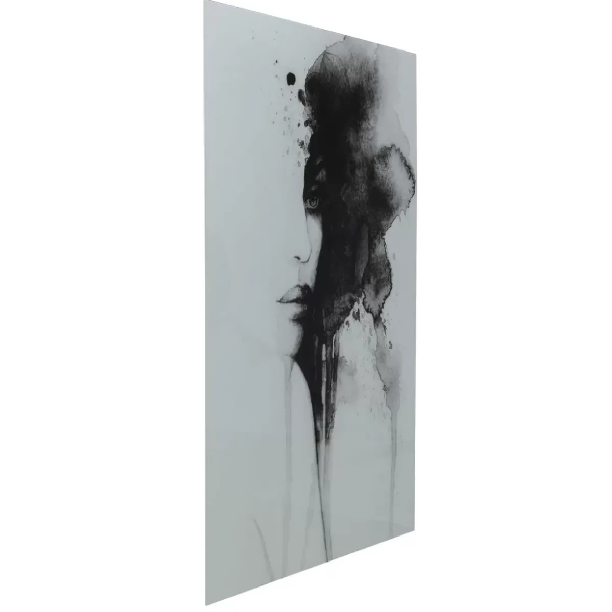 Best Glasbild Smokey Face 100X150Cm Bilder