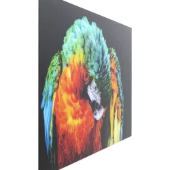 Discount Glasbild Tropical Parrot 120X80Cm Bilder