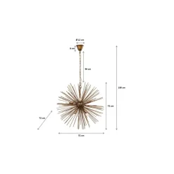 Outlet Hangeleuchte Beam Brass O72Cm Hängeleuchten