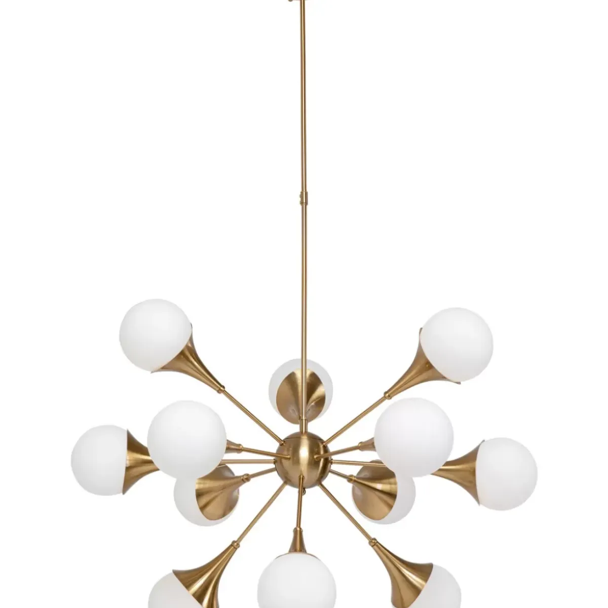 Hangeleuchte Bulb Fiction 12 Brass O102Cm Hängeleuchten