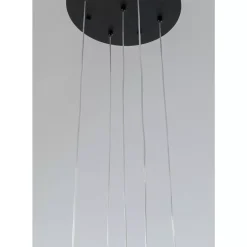 Online Hangeleuchte Frozen 5 Schwarz Matt O35Cm Hängeleuchten