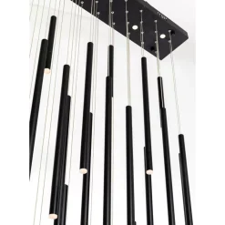 Best Hangeleuchte Living Vegas Deluxe Schwarz Matt Led Hängeleuchten