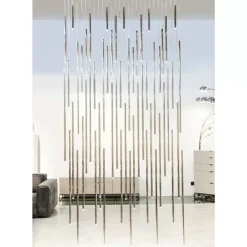 Outlet Hangeleuchte Living Vegas Deluxe Chrome Led Hängeleuchten