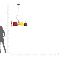 Online Hangeleuchte Parecchi Colore 100Cm Hängeleuchten