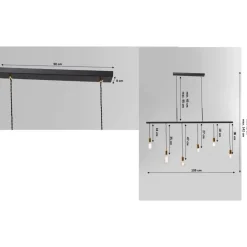 Discount Hangeleuchte Pole Black Six Hängeleuchten