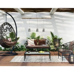 Best Hangesessel Ibiza Braun Outdoormöbel
