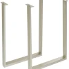 Hochgestell Tavola Silber (2/Set) Tische