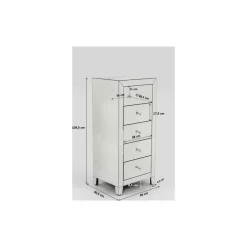 New Hochkommode Luxury 5 Schube Kommoden & Sideboards