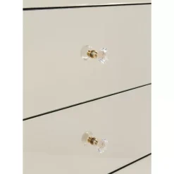 New Hochkommode Luxury Champagne 5 Schube Kommoden & Sideboards
