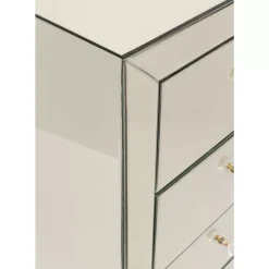 New Hochkommode Luxury Champagne 5 Schube Kommoden & Sideboards