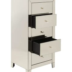 New Hochkommode Luxury Champagne 5 Schube Kommoden & Sideboards