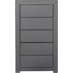 Online Hochkommode Luxury Push 5 Schube Grau Kommoden & Sideboards