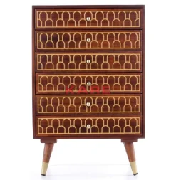 Discount Hochkommode Muskat 6 Schube Kommoden & Sideboards