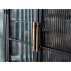 Outlet Hochschrank La Gomera 2 Turen 3 Schube Regale