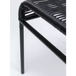 Best Hocker Acapulco Schwarz Outdoormöbel