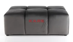 Discount Hocker Belami Velvet Grau 105X70Cm Sitzbänke