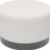 Clearance Hocker Cherry Boucle Creme Smoke O55Cm Sitzbänke
