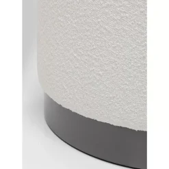 Clearance Hocker Cherry Boucle Creme Smoke O55Cm Sitzbänke