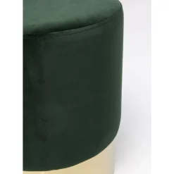 Hot Hocker Cherry Dunkelgrun Brass O35Cm Sitzbänke