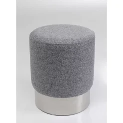 Clearance Hocker Cherry Lina Grau Silver O35Cm Sitzbänke