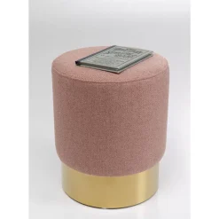 Clearance Hocker Cherry Lina Rose Brass O35Cm Sitzbänke