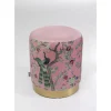 Discount Hocker Cherry Peacock Brass O32Cm Sitzbänke