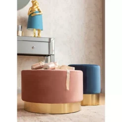 Sale Hocker Cherry Rose Brass O55Cm Sitzbänke
