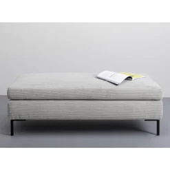 New Hocker Gianni Cord Grau Sitzbänke