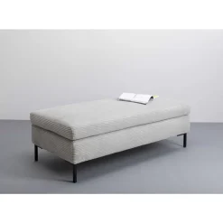 New Hocker Gianni Cord Grau Sitzbänke