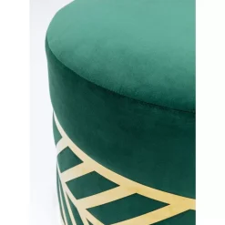 Discount Hocker Jenna Grun O61Cm Sitzbänke