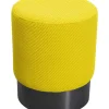 Outlet Hocker Jody Gelb Mesh Schwarz O35Cm Sitzbänke