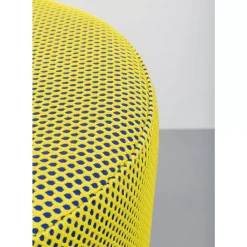 Online Hocker Jody Gelb Schwarz Mesh Schwarz O35Cm Sitzbänke