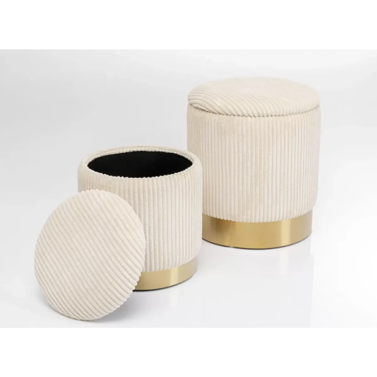 New Hocker Plush (2/Set) Sitzbänke