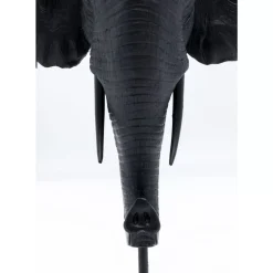 Kerzenständer Elephant Head Schwarz 49Cm Kerzenständer & Laternen