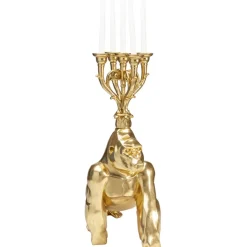Discount Kerzenständer Gorilla Gold Kerzenständer & Laternen