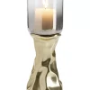 New Kerzenständer Jade Gold 33Cm Kerzenständer & Laternen