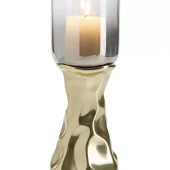 New Kerzenständer Jade Gold 33Cm Kerzenständer & Laternen